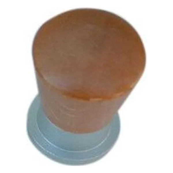 Pomolo Legno Ottone 745A D 19 mm Noce CH 2 PZ – cod. CPD58745