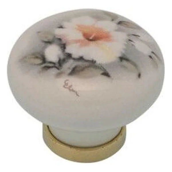 Pomolo Porcellana con Base F/06 2 PZ – cod. CPD63401
