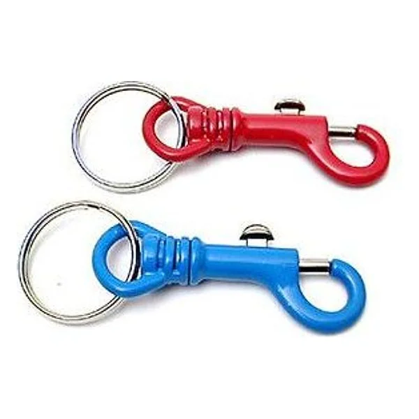 Portachiavi Moschettone Girevole 60 mm 2 PZ – cod. CPD20667