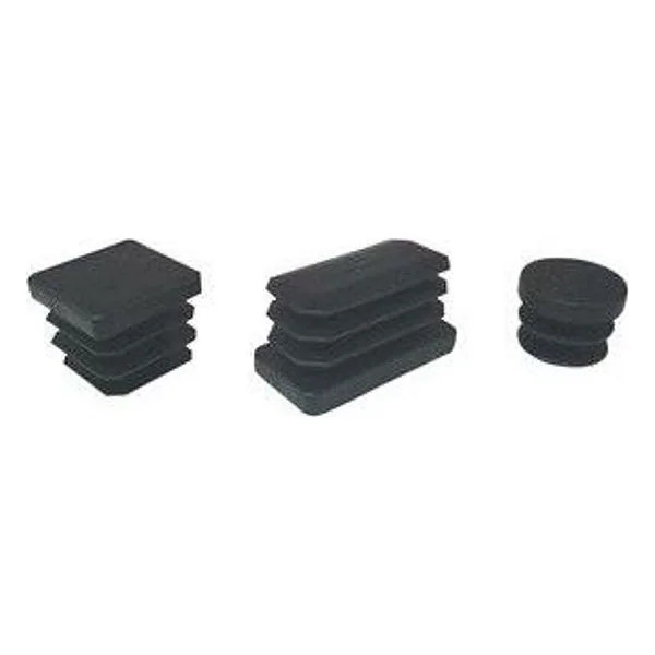 Puntale Alettato 50X50 mm Nero 6 PZ – cod. CPD76871