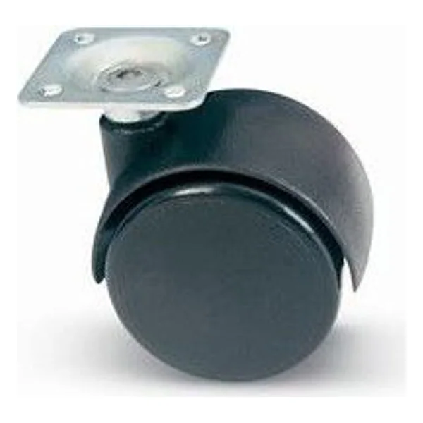 Ruota Gemellare con Piastra 30 mm 2 PZ – cod. CPD53325