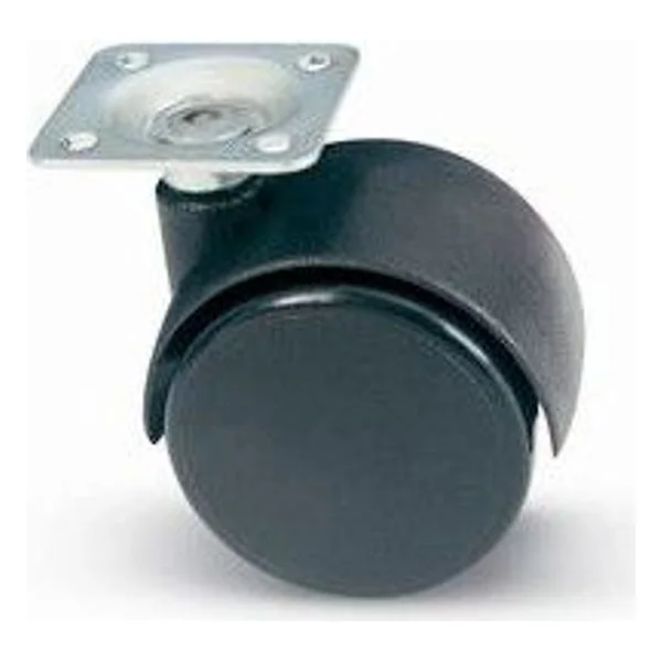 Ruota Gemellare con Piastra 40 mm 2 PZ – cod. CPD66769