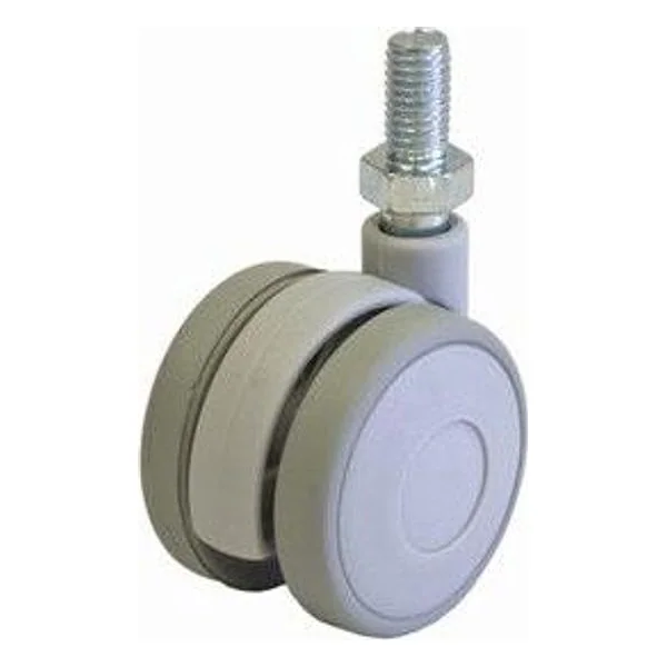 Ruota per Mobile D.40 mm Perno Grigio 2 PZ – cod. CPD52427