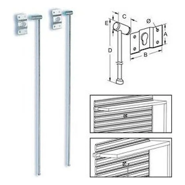 Sicura per Tapparella Legno Metal 58X500 mm – cod. CPD54095