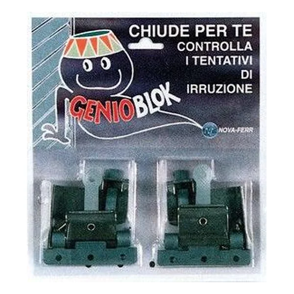 Blocca Tapparella Genioblock Acciaio Inox DX e SX – cod. CPD25272