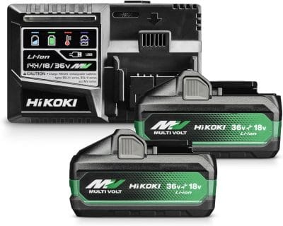 BoosterPack 18V, 2 batt. x 5.0Ah + Caricabatt. HIKOKI – cod. KCITBATTERIE1