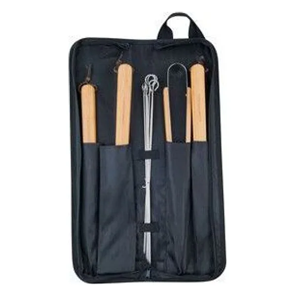 Borsa con 6 Utensili Barbecue in Tessuto Campingaz – cod. CPD504393