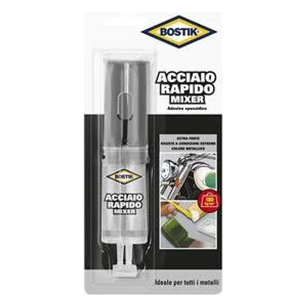 Bostik Acciaio Rapido Mixer Adesivo 24 ml Blister – cod. CPD41505