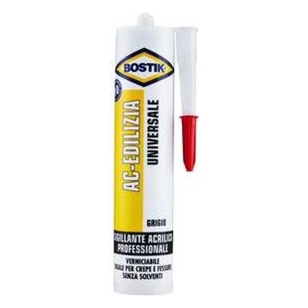 Bostik Acrilico Edilizia 300ML Grigio Cartuccia – cod. CPD6255