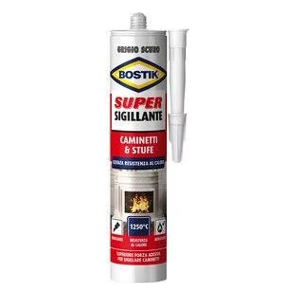 Bostik Mastice Caminetti e Stufe 530 G Cartuccia – cod. CPD15650