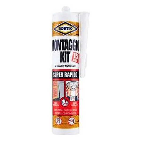 Bostik Montaggio Kit Super Rapido Colla 370 G Cartuc – cod. CPD55990