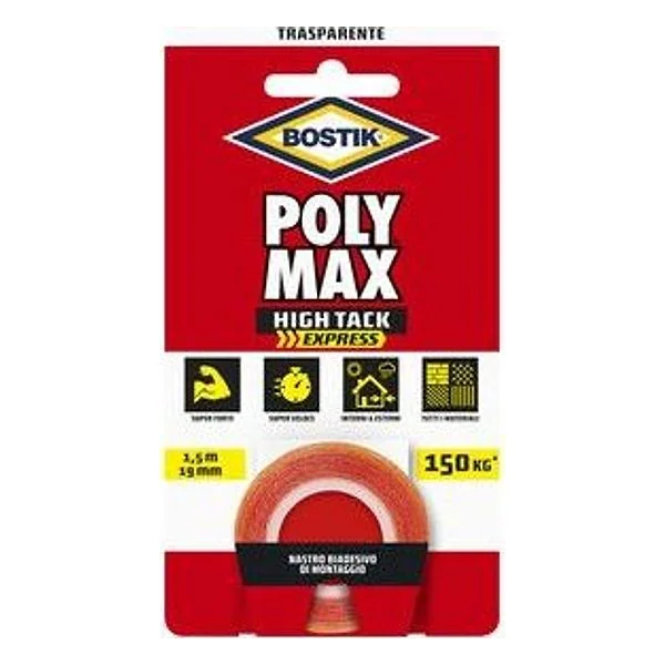 Bostik Polymax High Tack Express Nastro Biad Trasp – cod. CPD508396