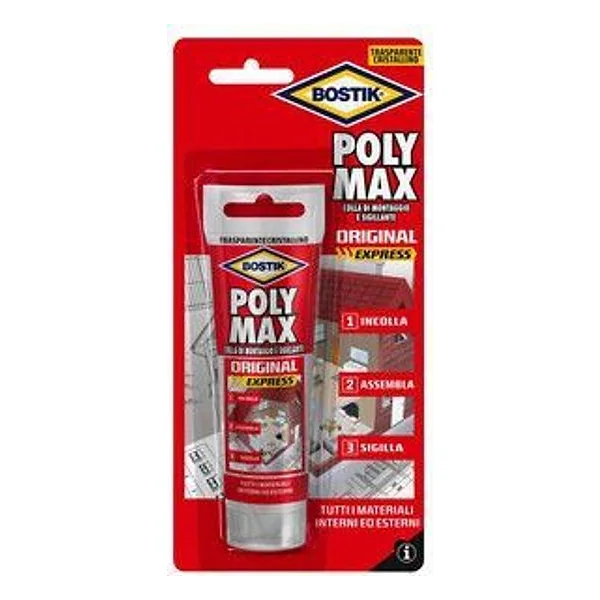 Bostik Polymax Original 75 G Cristal Blister – cod. CPD55995