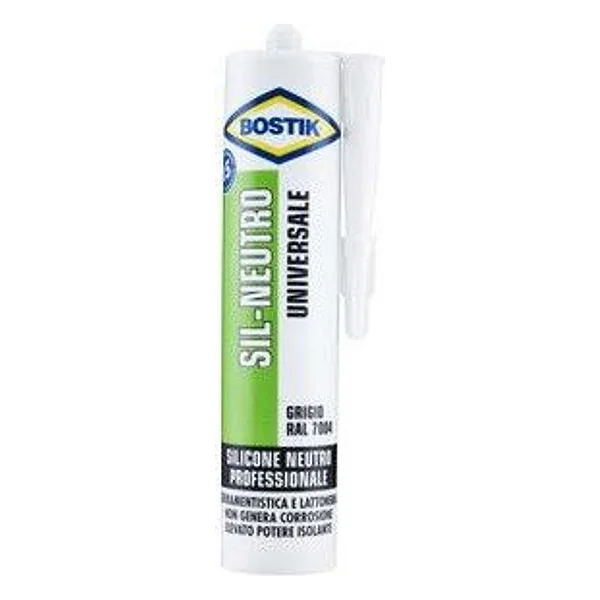 Bostik Sil-Neutro Universale 300 ml Grigio – cod. CPD60112