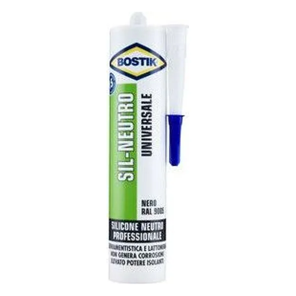 Bostik Sil-Neutro Universale 300 ml Nero – cod. CPD93310