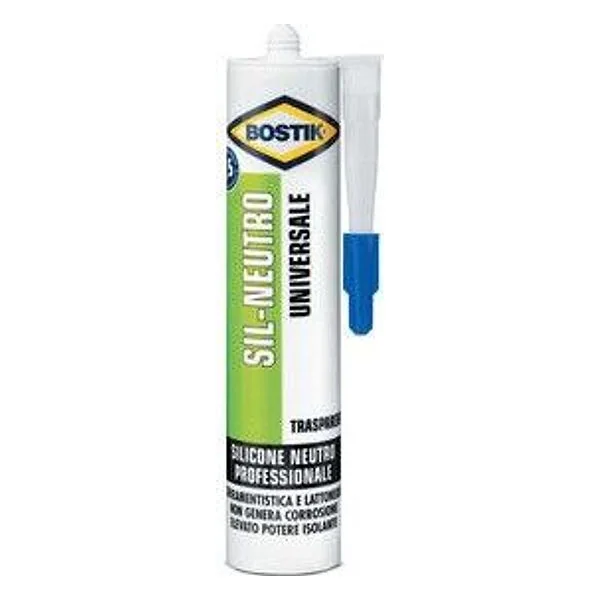 Bostik Sil-Neutro Universale 300 ml Trasparente – cod. CPD60109