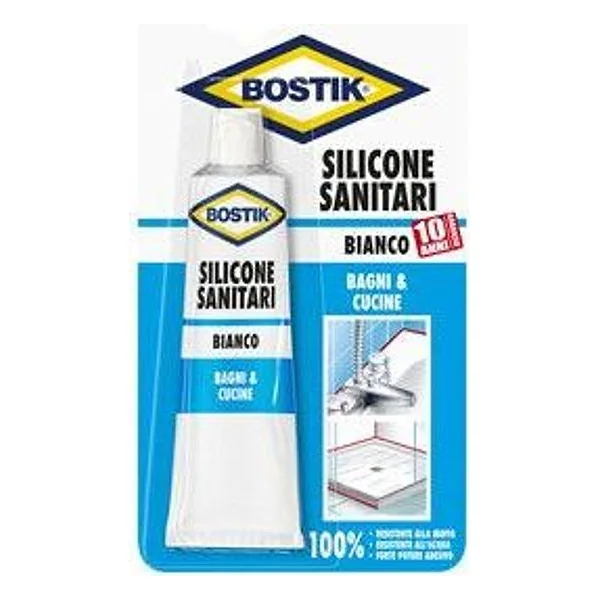 Bostik Silicone Sanitari 60 ml Bianco Blister – cod. CPD42638