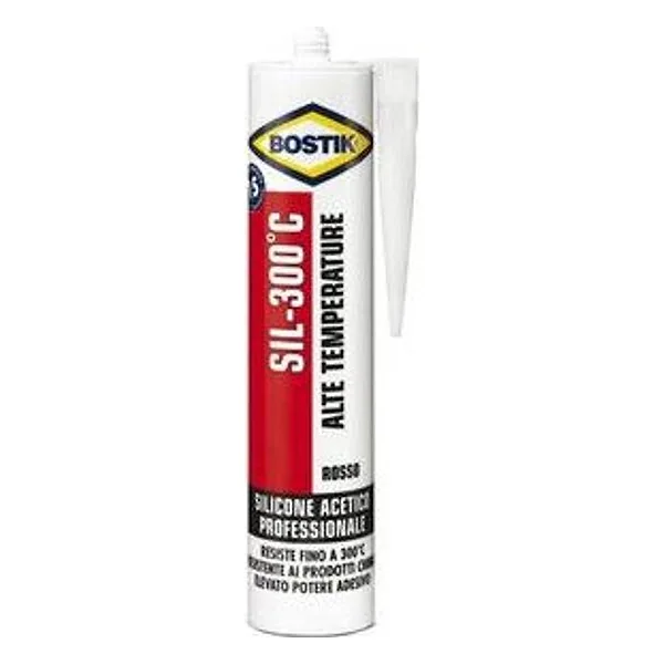 Bostik Silicone SIL-300 C Alta Temperat 300 ml Cart – cod. CPD88944