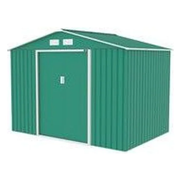 Casetta Box Attrezzi Lamiera 277X195X203CM Verde – cod. CPD508968