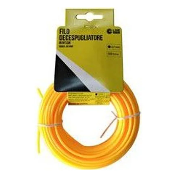 Filo Decespugliatore Tondo Yellow-R 2,7MMX15M – cod. CPD507669