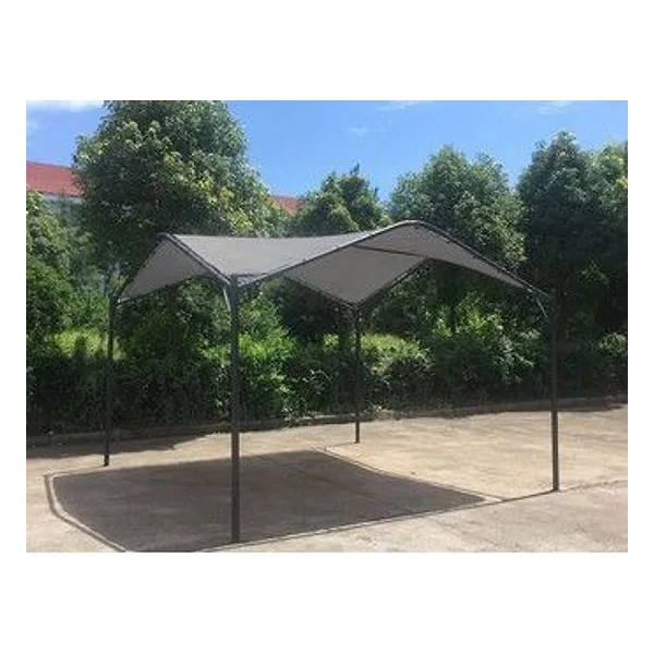 Gazebo Acciaio 3,5X3,5M Onda Petra Beige Scuro – cod. CPD95177