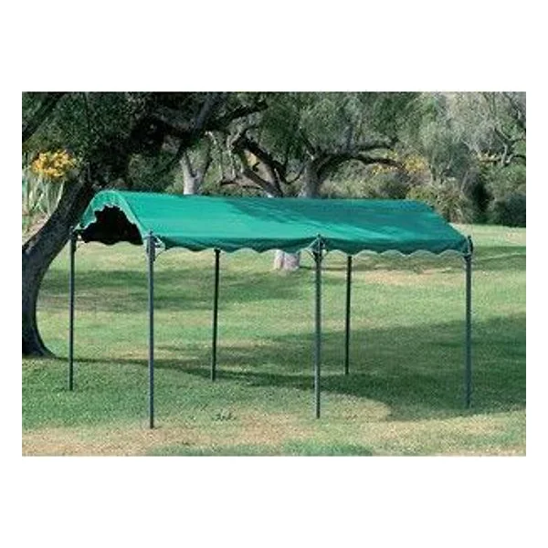 Gazebo Acciaio Car Port 3X4M Dubai Verde – cod. CPD37908