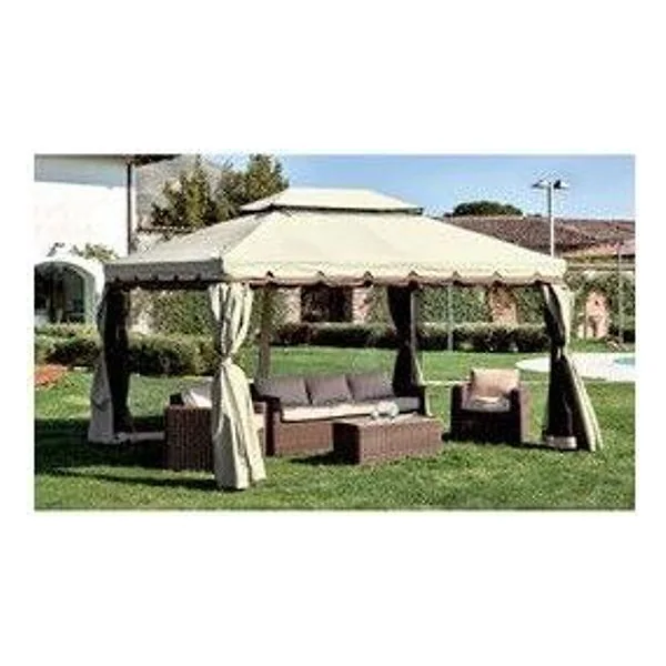 Gazebo Alluminio 3X4M Riyad Ecru – cod. CPD39866