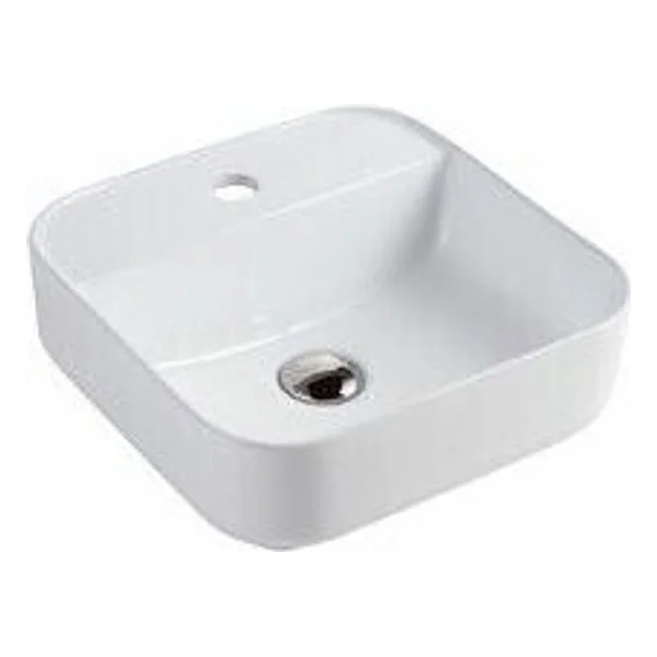 Lavabo da Appoggio Cer. Bia. 39X39X14CM On Board – cod. CPD510923