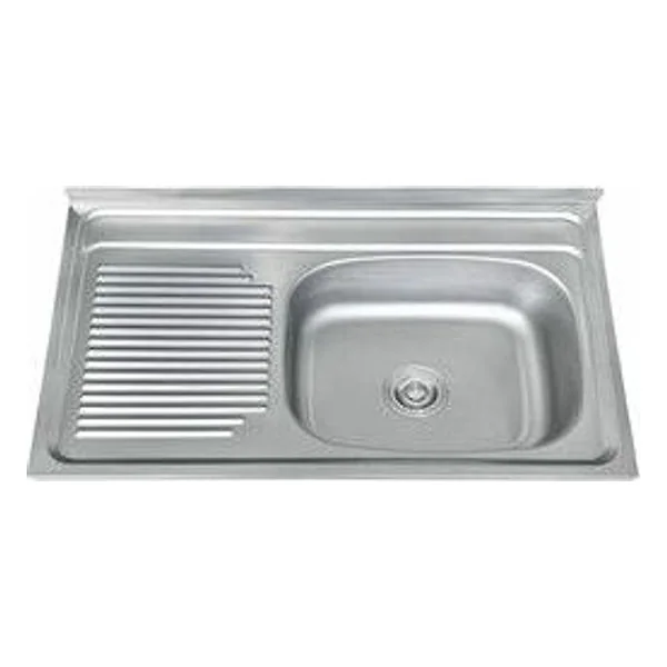 Lavello Appoggio 80X50 Vasca DX con Gocciolatoio SX – cod. CPD513272
