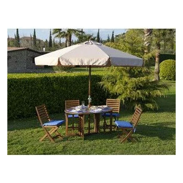 Ombrellone in Legno Palo 38 Cuba 2X3M Ecru – cod. CPD57339