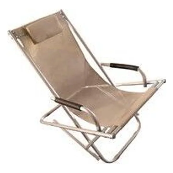 Sedia Sdraio Playa in Alluminio Tortora – cod. CPD511441