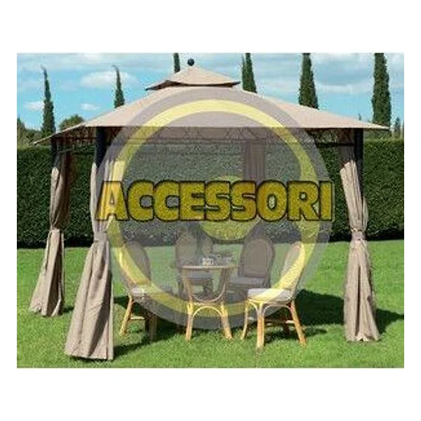 Set 4 Teli Laterali per Gazebo Eden Bianco – cod. CPD10259