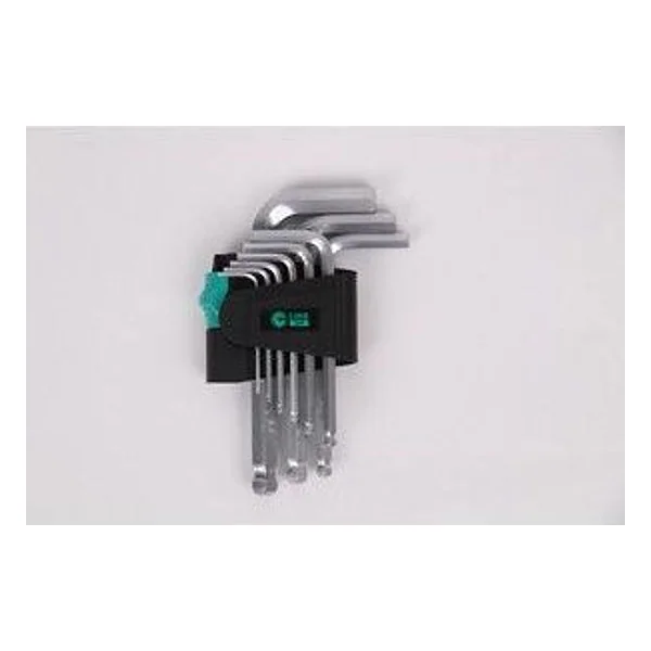 Set 9 Chiavi Esagonali Testa Sferica CRV STD – cod. CPD508805