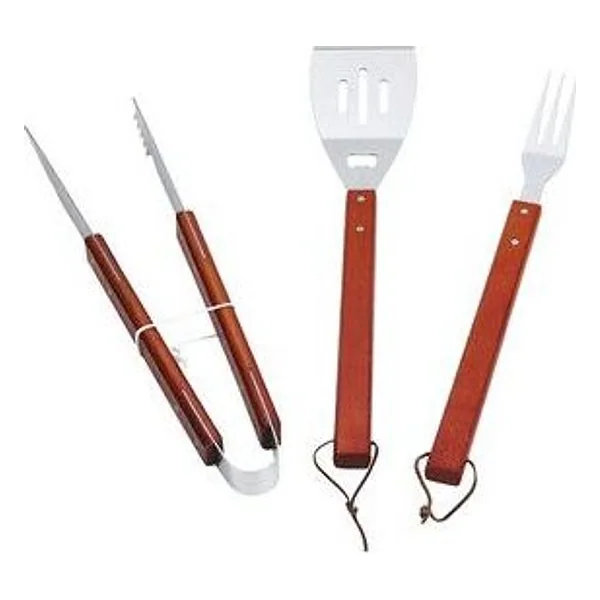 Set Barbecue Woody 46CM 3 PZ – cod. CPD507991