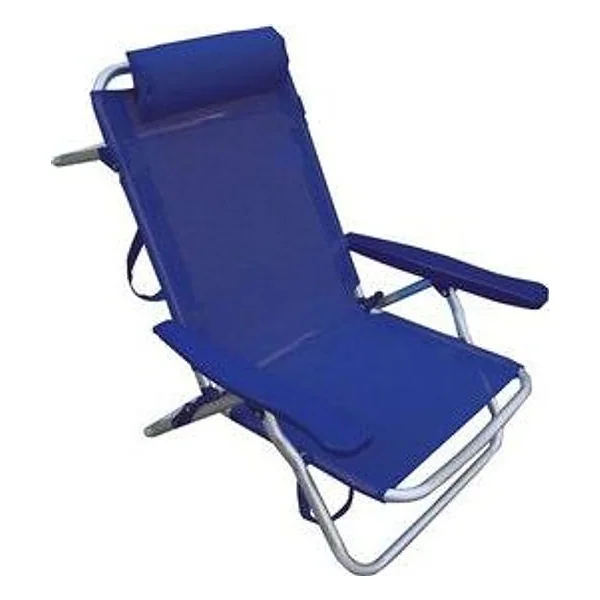 Spiaggina Reclinabile in Alluminio Bleu – cod. CPD91947