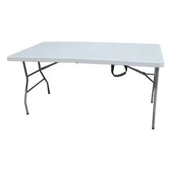 Tavolo in Acciaio e Hdpe Pieghevole 152X76XH74CM – cod. CPD10243
