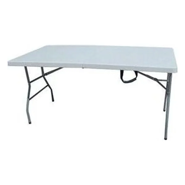 Tavolo in Acciaio e Hdpe Pieghevole 183X75XH74CM – cod. CPD14313