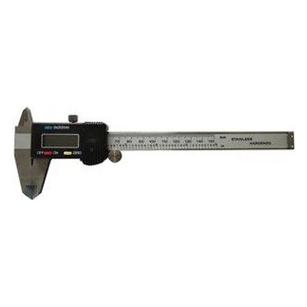 Calibro Acciaio Digitale LCD Inox Lettura 0/150 mm – cod. CPD6343