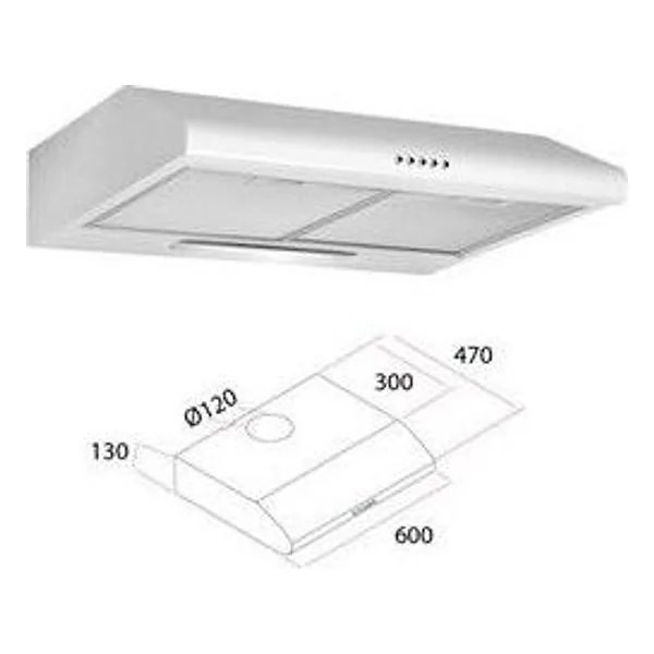 Cappa Cucina Elettrica 60CM – cod. CPD17624