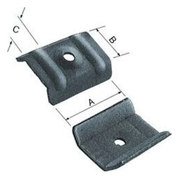 Cappellotto per Coibentati Grigio 46X27X10 mm – cod. CPD44963