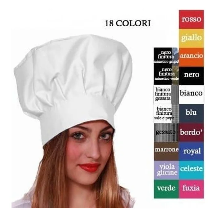Cappello Chef ART.AC006 TCD
