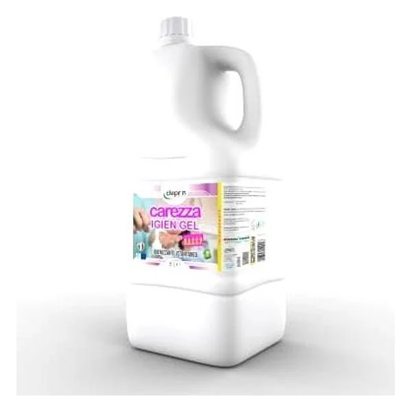 CAREZZA IGIENE GEL 5000ml (Es. art.124 DL 34/2020) – cod. CLECAREZZAGEL5LT