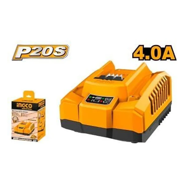 CARICABATTERIE RAPIDO 20V 4ah INGCO – cod. FCLI20411E