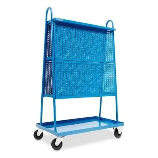 Carrello a quattro ripiani, completo di doppio pannello portautensili – cod. C51/A