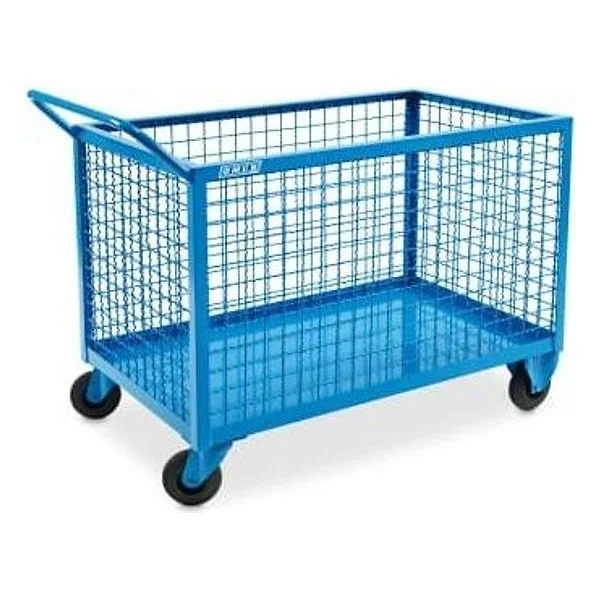 Carrello con sponde e rete metallica perimetrale – cod. 211