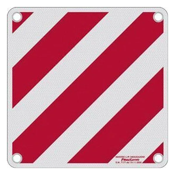 Cartello Carico Sporgente Alluminio 50X50 Omologato – cod. CPD38753