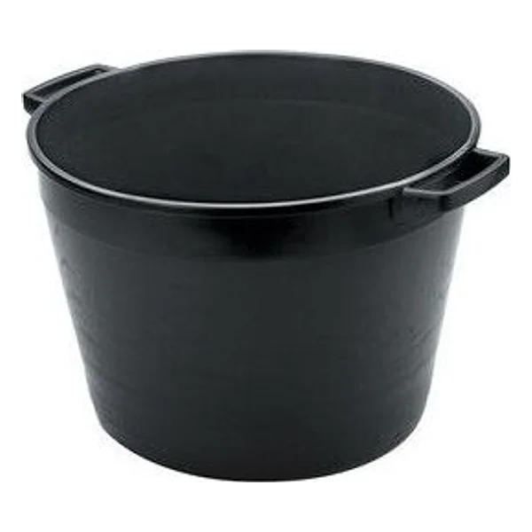 Cassa Tonda per Macerie 45 L D 48XH34 cm Nero – cod. CPD39640