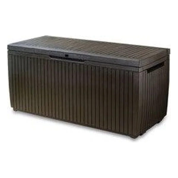 Cassapanca Keter Springwood Eff Legno 305 L Brown – cod. CPD504831