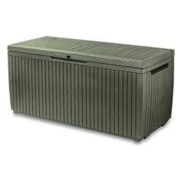 Cassapanca Keter Springwood Eff Legno 305L Green – cod. CPD512665