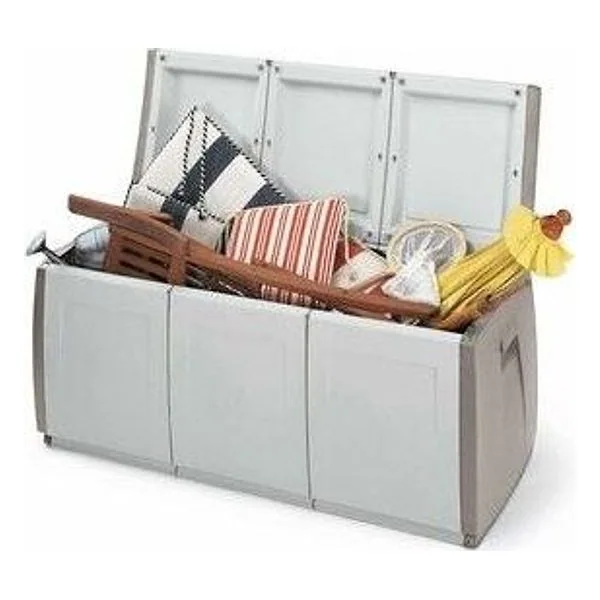 Cassapanca Terry Box 140X54XH57CM Grigio Tortora – cod. CPD15035